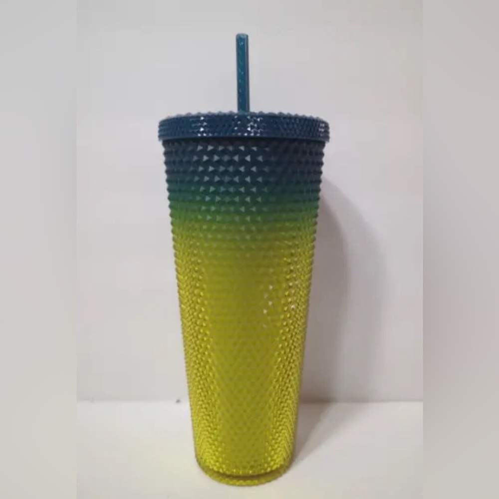 🍋Starbucks Tumbler Lemon Studded Bling Cup Venti 24 oz Brand NEW for fall 2023